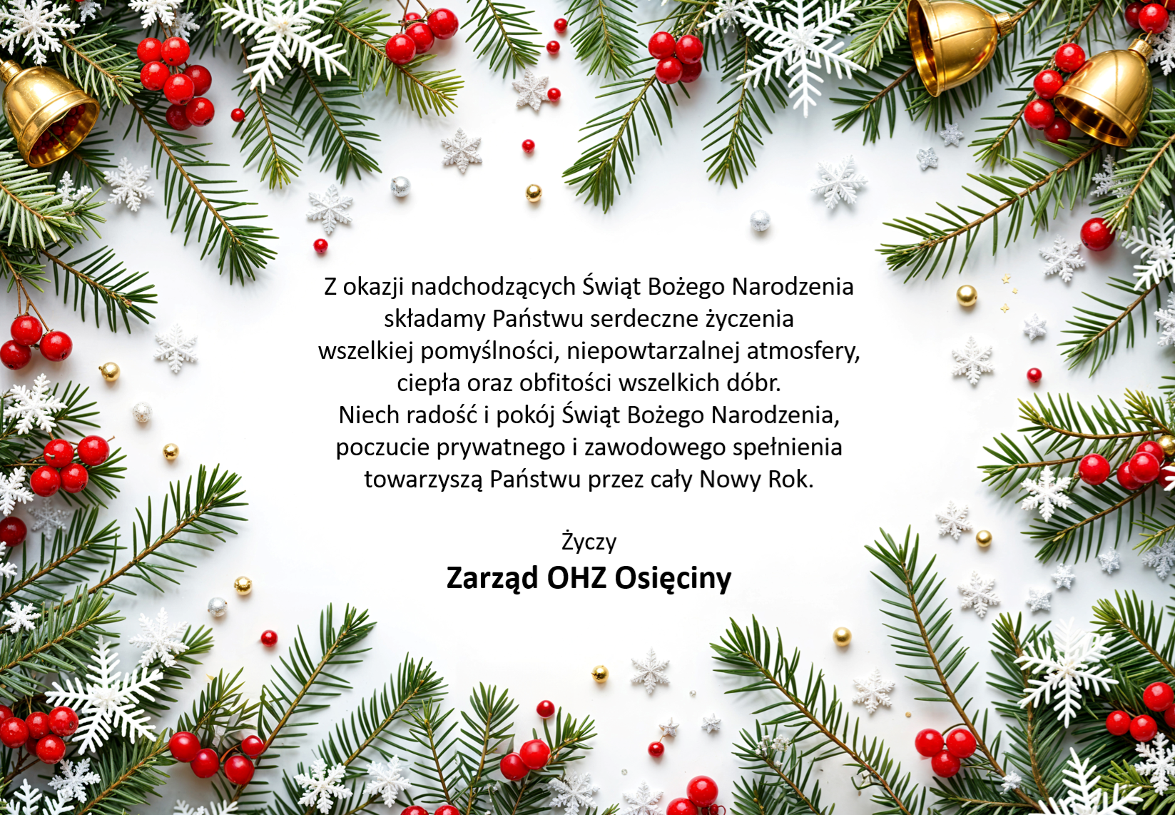 Życzenia Świąteczne